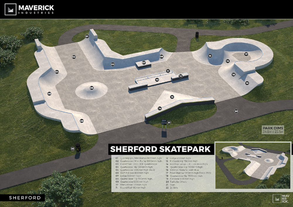Sherford skatepark